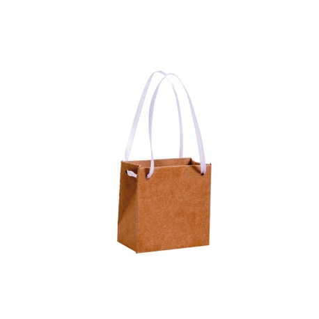 Mini sac naturel en carton